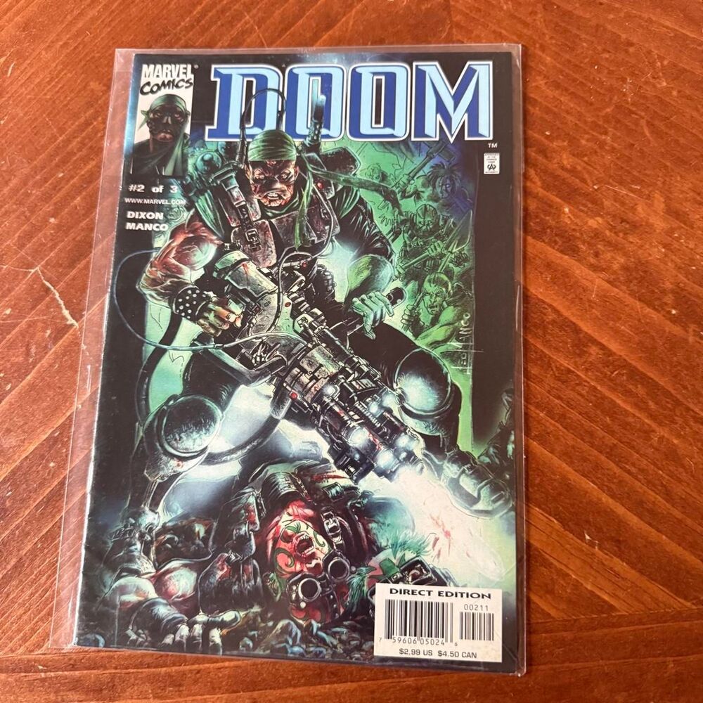 Doom Chuck Dixon Edition First Print December 2000 Vol 1 Issue 2